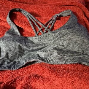 Victoria's Secret Heather Gray Sports Bra
